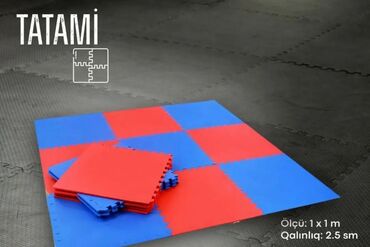 İdman döşəkləri və xalçaları: TATAMI 20M Qalinliq 3sm Istehsal olke Turkiye Rengler — 11