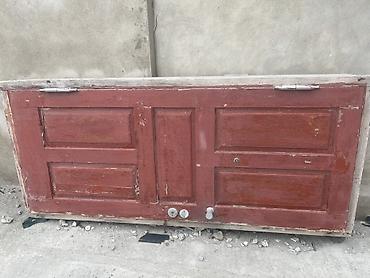 bak temiri: Məhsul: İkiyarpaq taxta giriş qapısı (qutu/çərçivə ilə) — 1