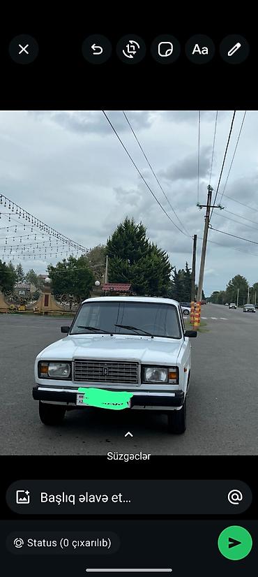 sadıq lapet: VAZ (LADA) 2107: 1.6 l | 2004 il 500 km Sedan — 1