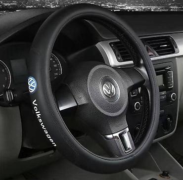 Чехлы на руль: Экокожа Чехол на руль, цвет - Черный — 6