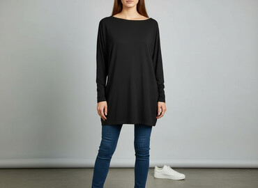 modne duże rozmiary tuniki: Women`s tunic, size S