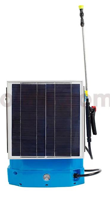 berde ferma: Günəş enerjili akkumulyatorlu çiləyici aparatı - Günəş paneli ilə — 1