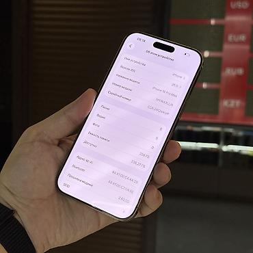 apple max: IPhone 16 Pro Max, Б/у, 256 ГБ, Desert Titanium, Защитное стекло, 90 % — 4