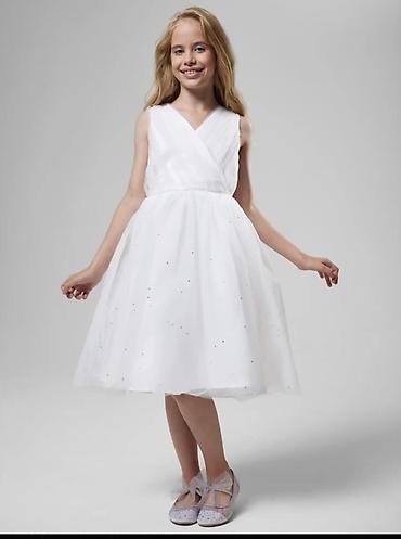 Платья: Детское платье, цвет - Белый, Новый — 6