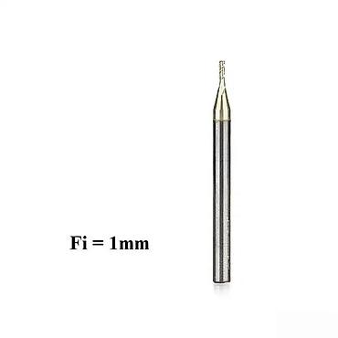 parkside klesta: Mikro spiralna glodalo/burgija za preciznu obradu – Fi 1 mm - Prečnik — 3