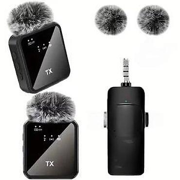 Mikrofoni: Univerzalni bežični lavalier mikrofonski sistem 3 u 1 T-16. Bežični — 10