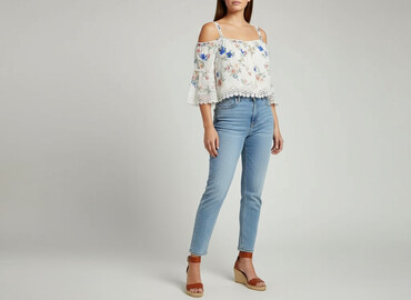 h m uzywane ubrania: H&M Divided, Women's blouse, size XL