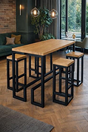 Setovi stolova i stolica: Izrađuje mo set barskih stolica i sank barova. izrada isključivo od — 11