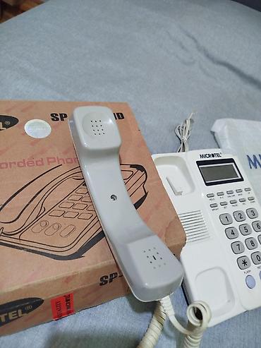 3 simli telefon: Məhsul: Microtel SP-F203CID – simli masaüstü telefon, Caller ID — 8
