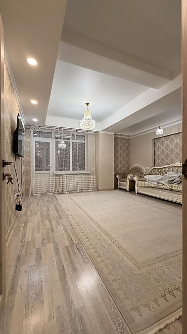 2 комнаты, 90 м², Кок-Жар мкр Элитка, 3 этаж, Евроремонт