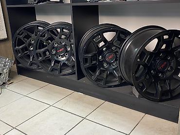 Шины и диски: Литые Диски R 17 TRD, Комплект, отверстий - 6, Новый — 5