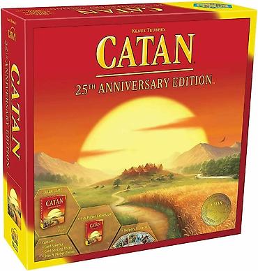 İdman oyunları: CATAN + DLC – 25th Anniversary Edition stolüstü oyun dəsti Məhsul — 1