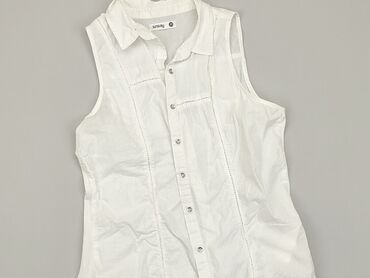 białe dopasowana bluzki: Блуза жіноча, SinSay, M, стан - Дуже гарний