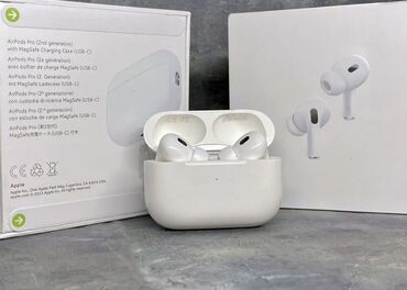 airpods pro не оригинал: Вакуумные, Apple, Новый, Беспроводные (Bluetooth), Студийные