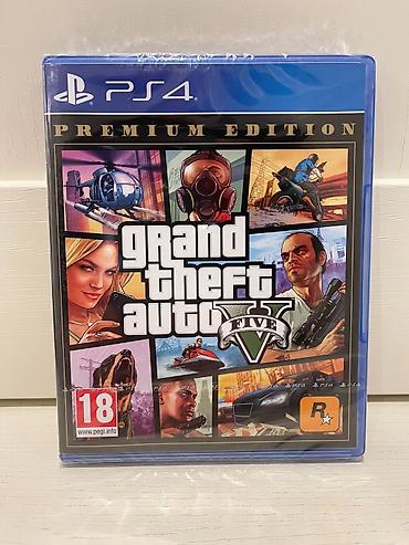 gta 5 diski qiymeti: PS4 oyunu: Grand Theft Auto V – Premium Edition - Platforma — 1