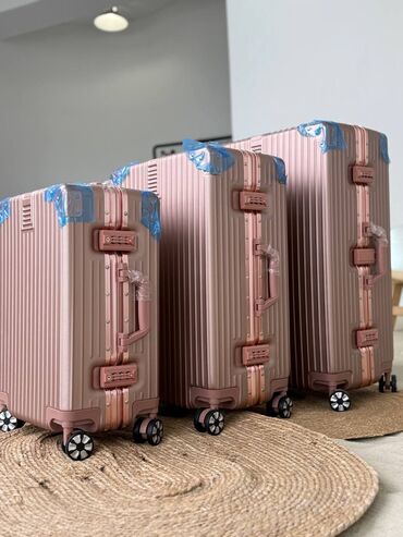 Чемоданы: Чемоданы фабрики "Kobe" - Материал ABC + полиэстер крепкая оболочка — 11