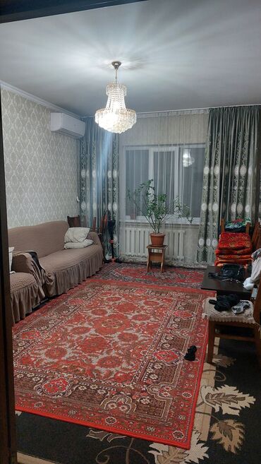 аренда квартира аламедин: 2 бөлмө, 50 кв. м, 105-серия, 3 кабат, Евроремонт
