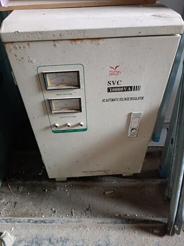 ремонт сварочный апарат: Учурдагы стабилизатор, 10 кВА, 220 V, Колдонулган