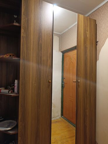 вешалка с зеркалом в прихожую: İşlənmiş, 2 qapılı Düz dolab, Dəhliz dolabı