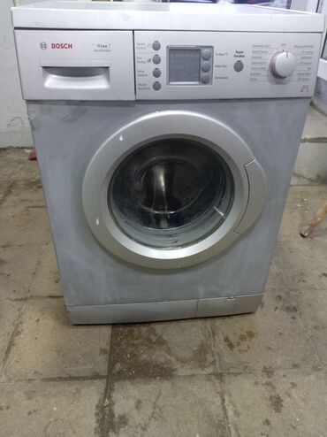 Su qızdırıcı kranlar: Paltaryuyan maşın Bosch, 6 kq, İşlənmiş, Avtomat, Qurutma var, Kredit yoxdur