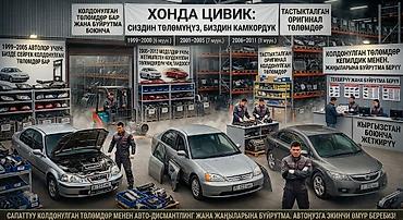 Автозапчасти для Honda Civic — оригинальные и проверенные б/у детали с