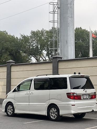 mersedes 814: Toyota Alphard: 2003 г., 3 л, Автомат, Газ, Минивэн — 8