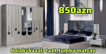 toxumluq buğda satışı: Двуспальная кровать, Шкаф, Трюмо, 2 тумбы, Новый
