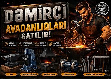 uqlarez qiymeti: Dəmirçi avadanlıqları satılır Sifirdan baslayanlar ucun uygundur — 1