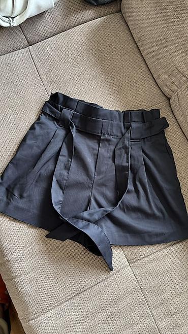 Ženska odeća: ZARA Woman šorts – print crno‑bejž paisley/cvetni - Brend: ZARA WOMAN — 5