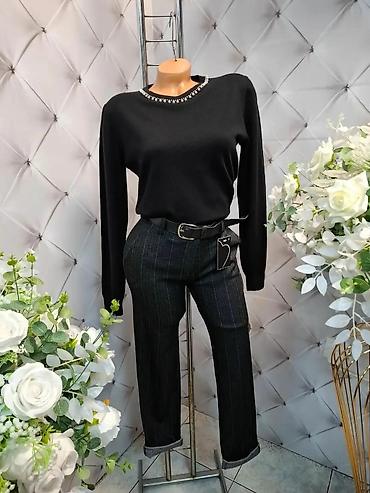 minduse za devojcice: Ženska elegantna bluza sa dugim rukavima i ukrasnim — 5