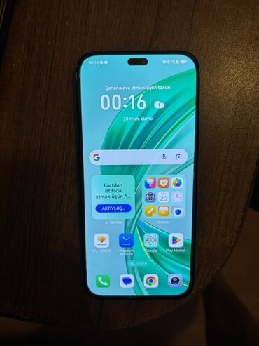телефон для пожилых fly ezzy: Honor X8b, 128 GB, rəng - Qara, Face ID