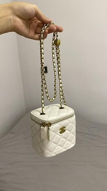 leopard 7: Классическая сумка, Chanel, Застежка на молнии, Женские, Б/у — 3