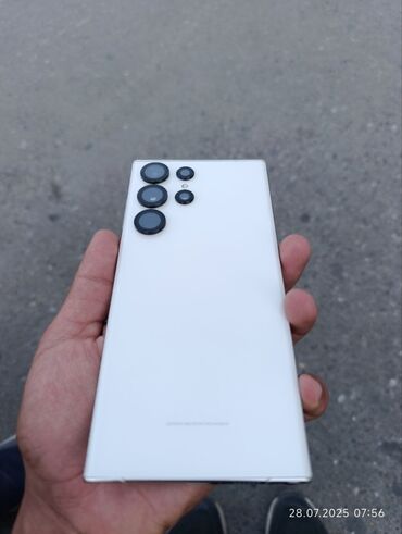 ноутбуки acer бишкек: Samsung Galaxy S23 Ultra, Колдонулган, 256 ГБ, түсү - Ак, 1 SIM, eSIM