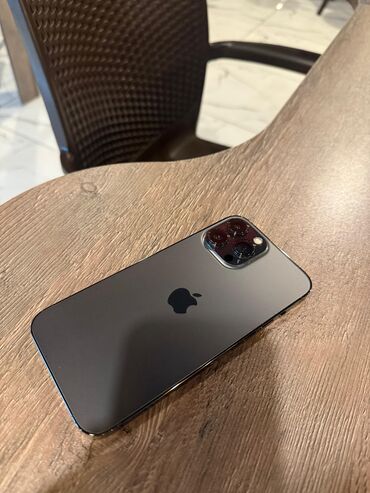 Apple iPhone: IPhone 13 Pro Max, 512 GB, Graphite, Zəmanət, Simsiz şarj, Face ID