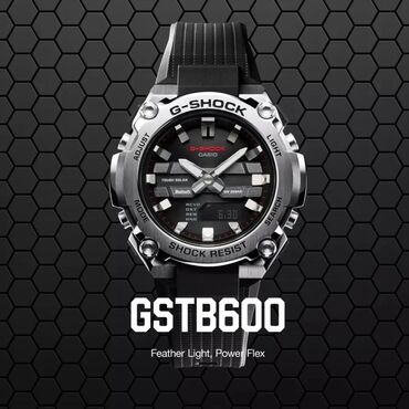 смарт рич бишкек: G-shock GST-B600 ___ корпус усилен карбоном со стальной отделкой;