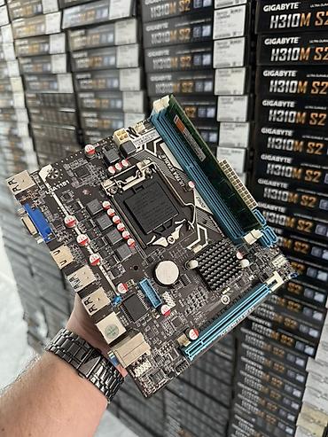 плата 1151: Материнская плата для ПК, Новый, Gigabyte, LGA1151, Micro-ATX — 1