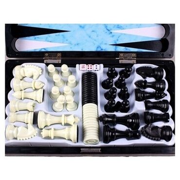 Игрушки: ♟ Шахматы 3 в 1 — Шахматы, Шашки и Нарды Идеальный набор для всей — 7