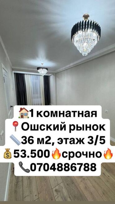 Продажа домов: 1 комната, 36 м², Элитка, 3 этаж, Евроремонт