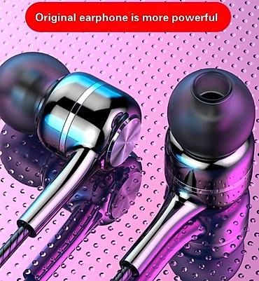prijemnici: Žičane in-ear slušalice sa 3.5 mm priključkom - HiFi kvalitet zvuka — 2