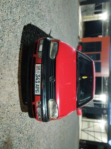 Volkswagen Golf III, 1993года. 5 дверей, красный цвет. ходовка