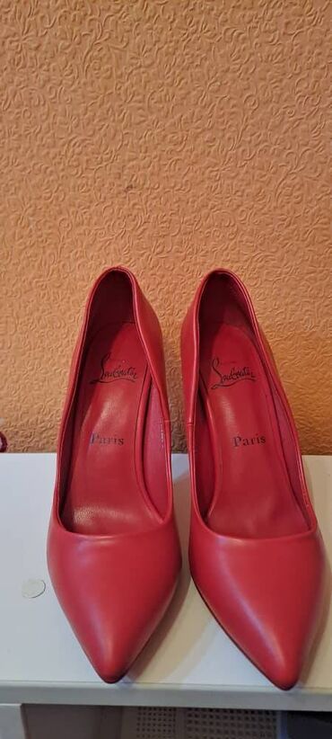 обувь из сша: Туфли 38, цвет - Красный