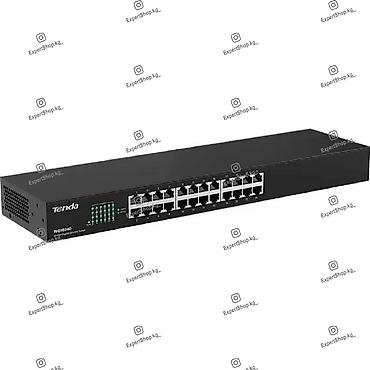 Модемы и сетевое оборудование: Гигабитный хаб Tenda TEG1024G - это неуправляемый коммутатор, который — 1