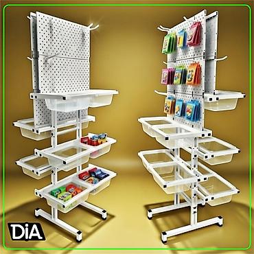 dia: Стеллаж Дисплей торговый напольный, дисплей перфорированный с — 4