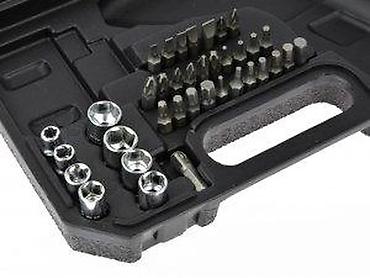 Setovi akumulatorskog alata: Akumulatorski odvijač Geko – set u koferu - Kompaktan bežični odvijač — 17