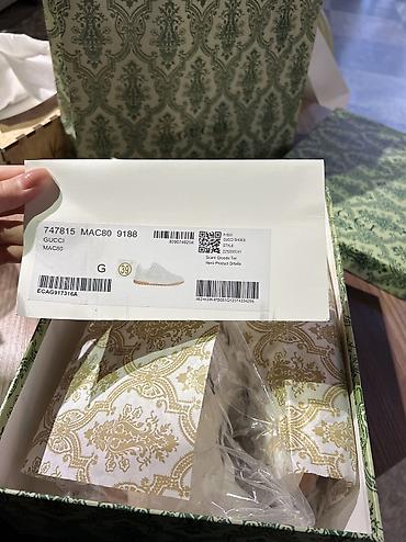 носки гуччи: Кроссовки Gucci MAC80 (арт. 747815 MAC80 9188) - Модель: MAC80 - — 2