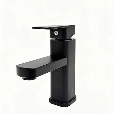 qozu: Məhsul: Mat Qara Modern Minimalist Hamam Lavabo Qarışdırıcısı — 5