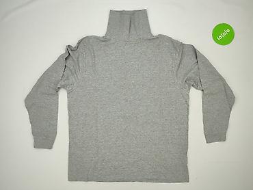 golfem: Golf męski Basic Line – szary melanż - Marka: Basic Line (casual — 2