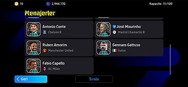 Искусство и коллекционирование: EFootball hesabı – güclü heyət və menecerlər paketi TƏK BAĞ! - - — 4