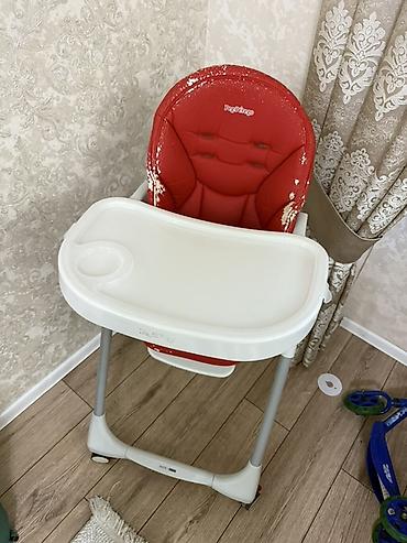 Столы для кормления: Peg Perego yemək stulu italiya istehsalı Uşağın rahat və təhlükəsiz — 1