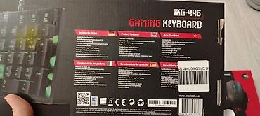 magic mouse: Oyun klaviaturası və siçan dəsti - Klaviatura: Inca IKG-446 Gaming — 4